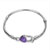 Purple Heart Snake Chain