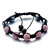 Five Light Siam Ball Rhinestone Adjustable Shamballa Bracelet Bead Bracelets