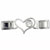 Id Heart Link April Diamond Color Birthstone Italian Charm
