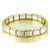 Gold Trim Starter Charm Bracelet