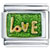 Gold Plated Love Letter Italian Charm