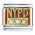 Nypd Police Orange Italian Charm