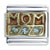 Mom Orange And Blue Italian Charm