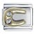 Crystal Horseshoe Italian Charm