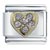 October Pink Tourmaline Color Birthstone Heart Italian Charm
