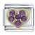 Amethyst Rhinestone Heart