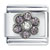 October Pink Tourmaline Color Birthstone Flower Italian Charm