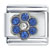 December Blue Zircon Color Birthstone Flower Italian Charm