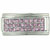 Silver Plated June Pearl Color Birthstone Studded Italian Charm