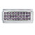 Silver Plated February Amethyst Color Birthstone Studded Italian Charm