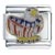 Usa Flag Eagle Italian Charm