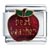 Best Teacher Apple Italian Charm