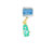 Dangle Bedtime Care Bear Italian Charm