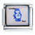 Grumpy Care Bear Photo Licensed Italian Charm
