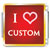I Heart Custom Link Charm Photo Italian Charm