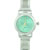 Round Green Christmas Watch