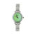 Green Round Austrian Crystal Watch