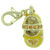 Yellow Mary Jane Shoe Pendant
