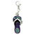 Purple Sandal Clasp Charm