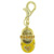 Yellow Mary Jane Shoe Clasp Charm