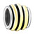 Gold Tone Striped Circle