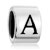 Letter A Alphabet Fit All Brands Silver Plated Beads Charms Bracelets