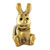 Bunny Gold Plated Beads Charms Bracelets