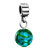 Murano Glass Turquoise Round Dangle European Beads All Brands Charms Bracelets