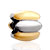 22K Alternating Ornament Two Tone Plated Beads Charms Bracelets