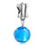 Blue Ball Lampwork Dangle European Beads All Brands Charms Bracelets
