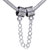 Cylindrical Dangle Link European Charm Bead Bracelet
