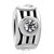 Cylinder Silver Plated Beads Charms Bracelets