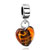 Murano Glass Amber Heart Fit All Brands Set With Lampwork And Faceted Beads Exact Assortment As Shown Dangle European Beads Brands Charms Bracelets
