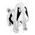 Cute Dog Puppy Silver Plated Beads Charms Bracelets