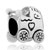 Stroller With Heart Euro Love Silver Plated Beads Charms Bracelets