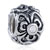 clear crystal antique flower european beads