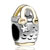 Vegetable Basket Two Tone Plated Beads Charms Bracelets