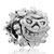 Sun Star Silver Plated Beads Charms Bracelets