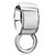Fastener Silver Plated Beads Charms Bracelets