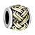 Golden Celtic Claddagh Irish Weave Fit All Brands Two Tone Plated Beads Charms Bracelets