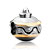 Nice Ornament Two Tone Plated Beads Charms Bracelets