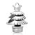 Christmas Tree Fit All Brands Silver Plated Beads Charms Bracelets