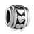 Heart Circle Spacer Wheel Silver Plated Beads Charms Bracelets
