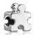 Mothers Day Gifts Autism Puzzle Piece Fit All Brands Silver Plated Beads Charms Bracelets