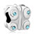 May Birthstone Blue Butterfly Fit All Brands Silver Plated Beads Charms Bracelets
