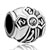 Round Against Celtic Claddagh Irish Cross Fit All Brands Silver Plated Beads Charms Bracelets
