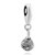 Chocolate Candy Cane Kiss Love Engraved Dangle European Beads