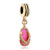 Pink Slipper Fit All Brands Dangle European Beads