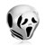 Halloween Terrible Ghost Head Beads Charms Bracelets