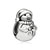 Wearing Xmas Hat Snowman 925 Sterling Silver Beads Charms Bracelets